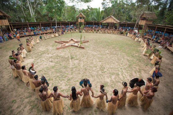 Fotografia della tribù Kuntanawa
